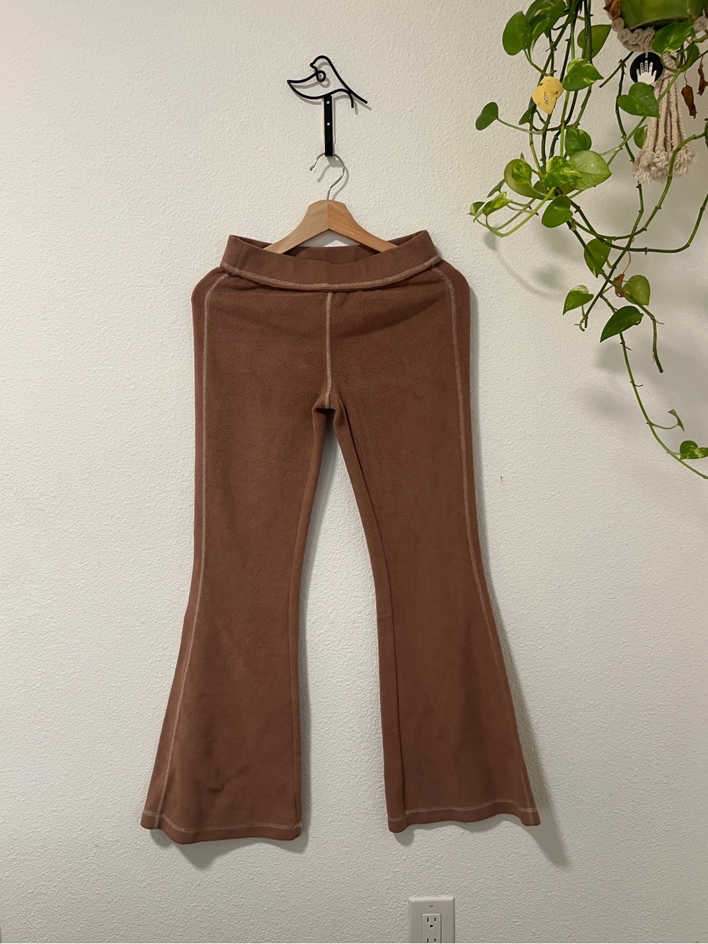 Out From Under Brown Flared Sweats
